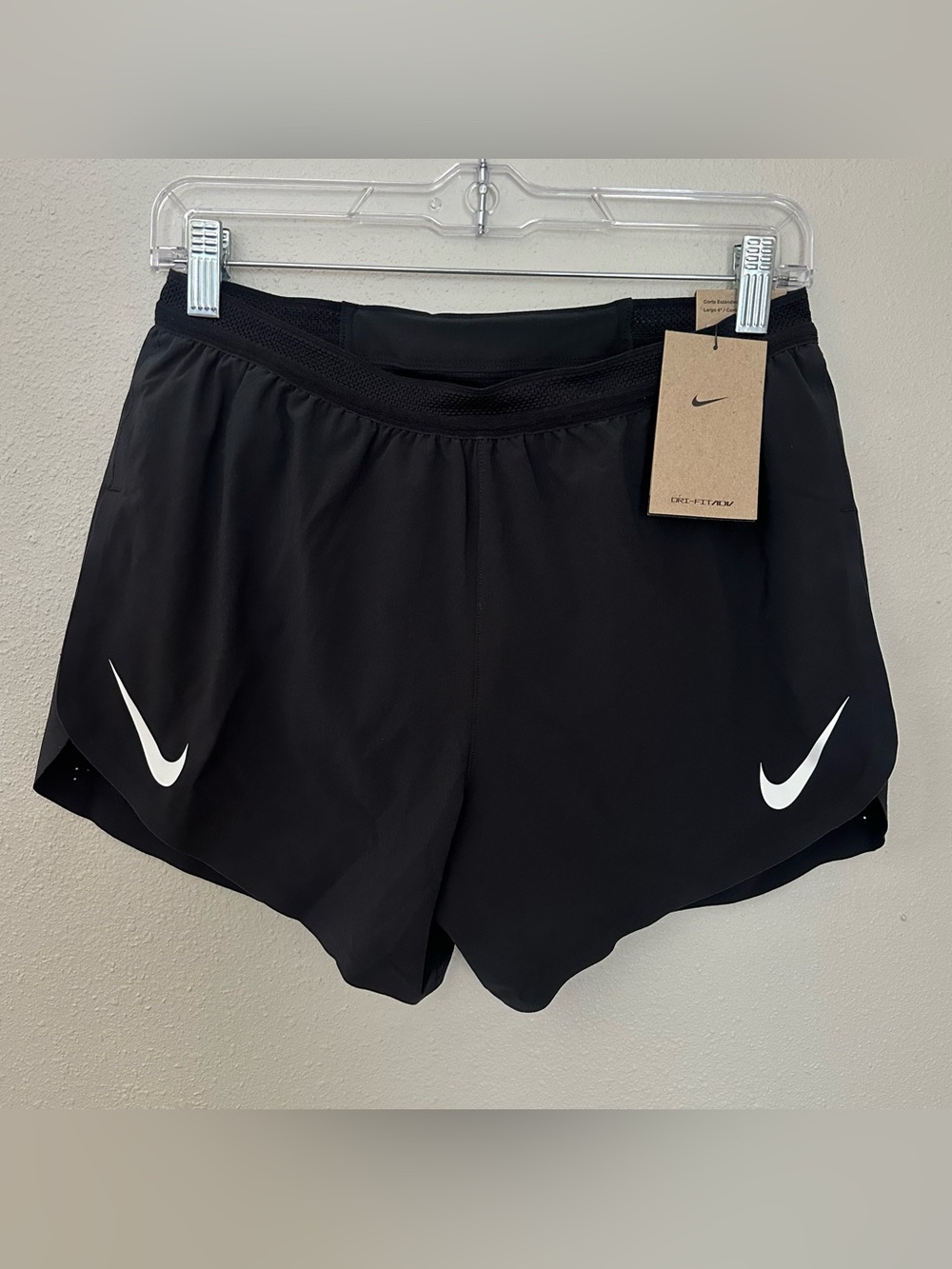 $90 NEW Nike Men's AeroSwift Dri-FIT ADV 4” Running Shorts FN3352-010 Small